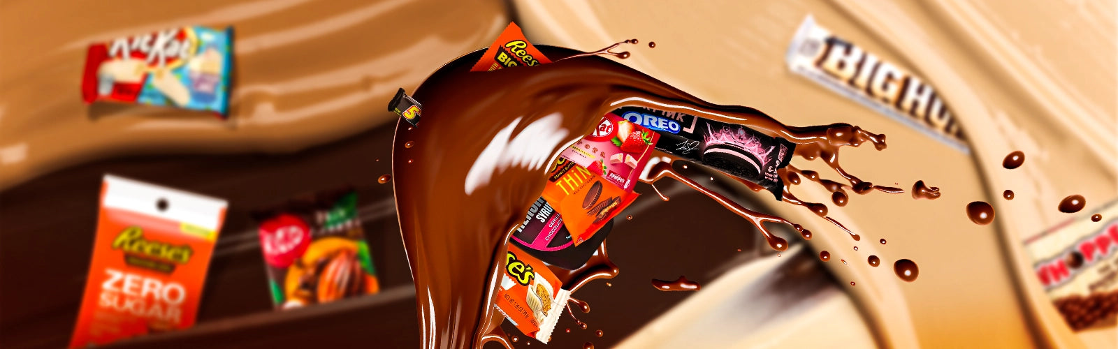 all chocolate products banner