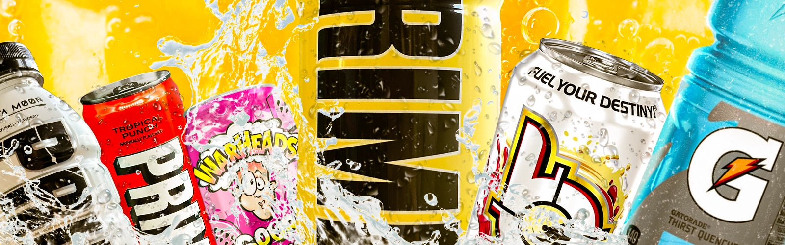 All drinks collection banner