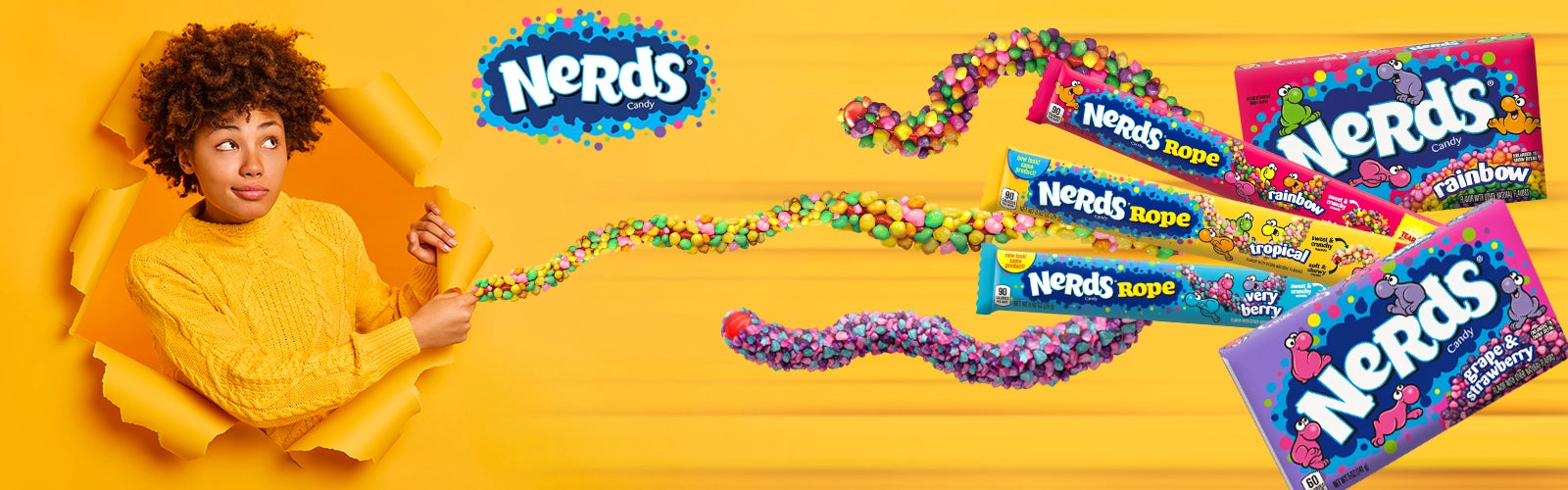 Nerds Rope Collection Banner